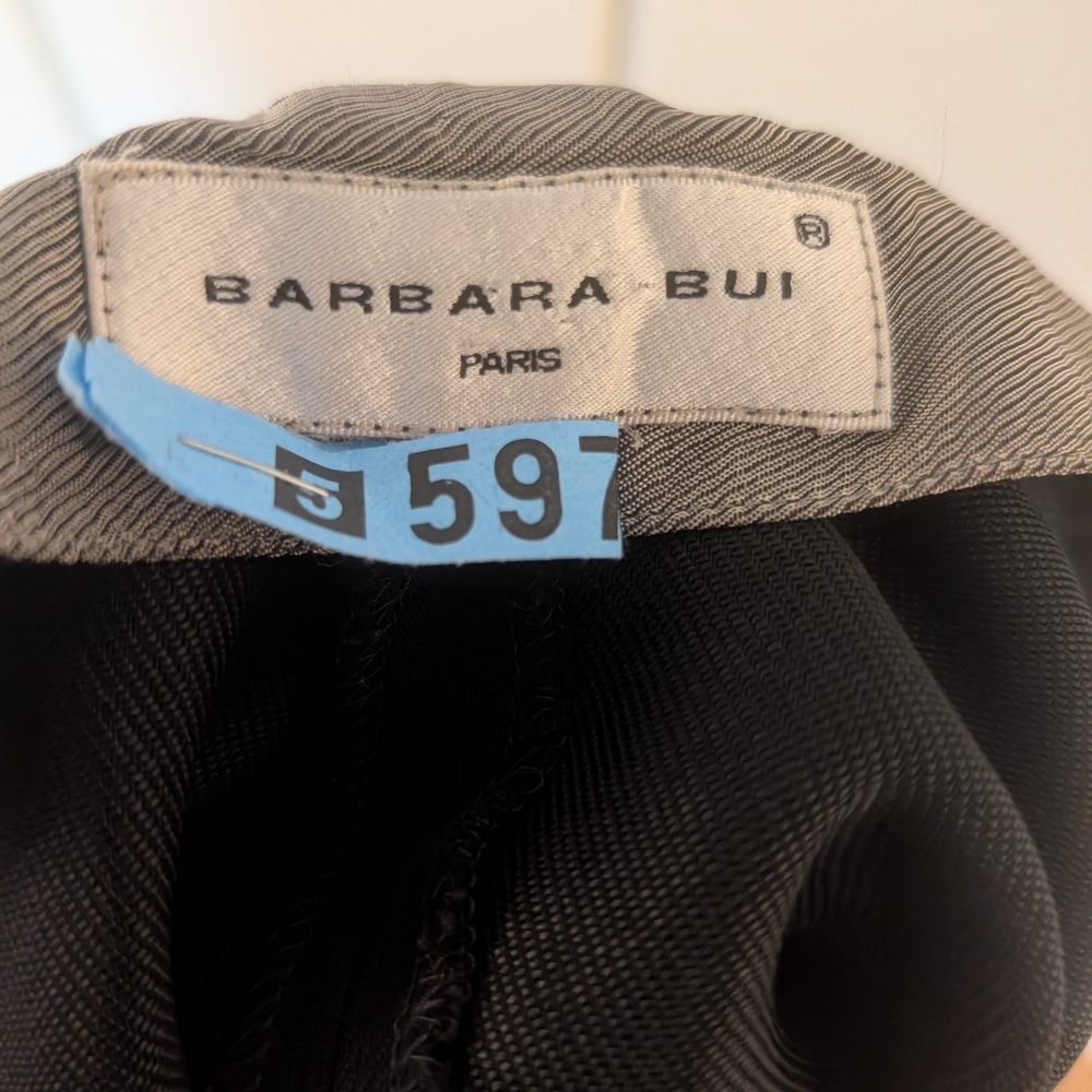 Barbara Bui Paris Black Textile